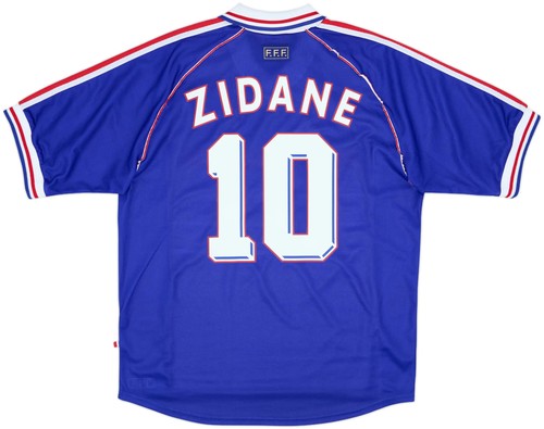 1998 france home shirt mens - france,